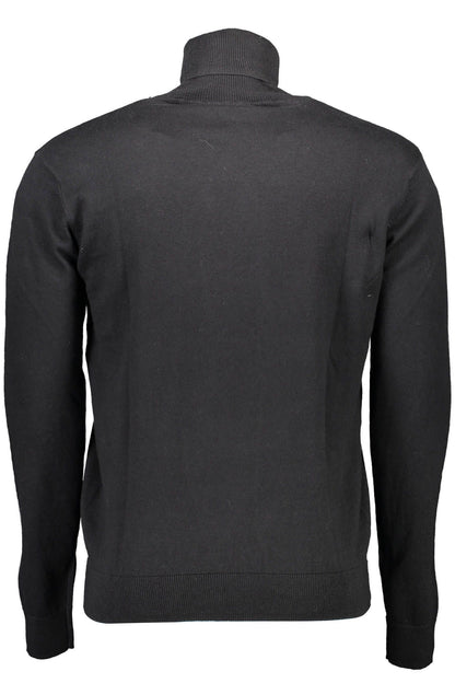 Black Cotton Sweater