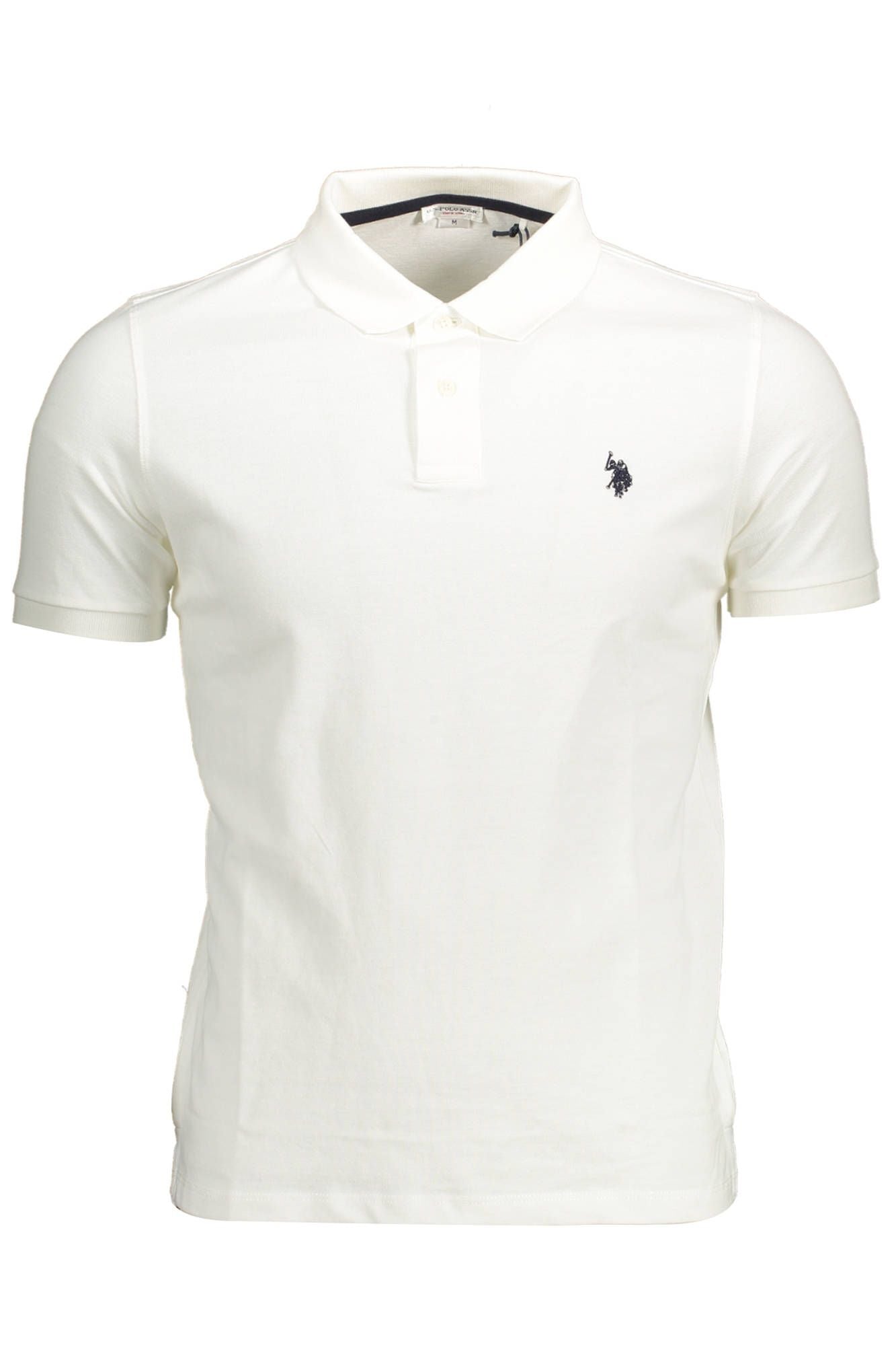 White Cotton Polo Shirt