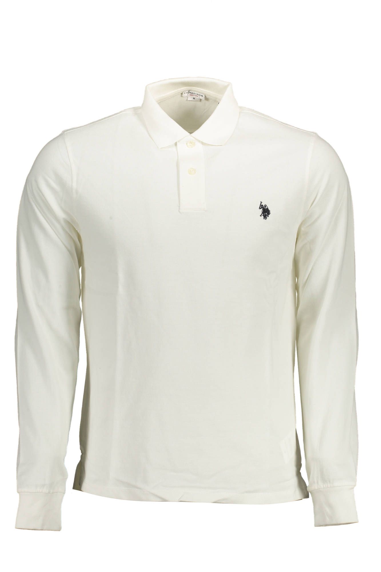 White Cotton Polo Shirt