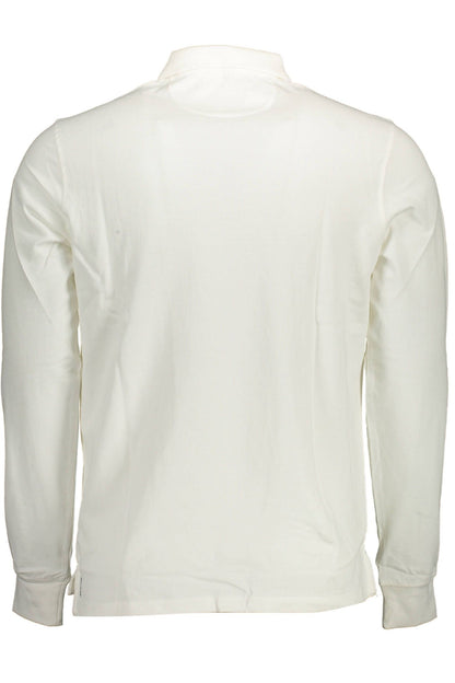 White Cotton Polo Shirt