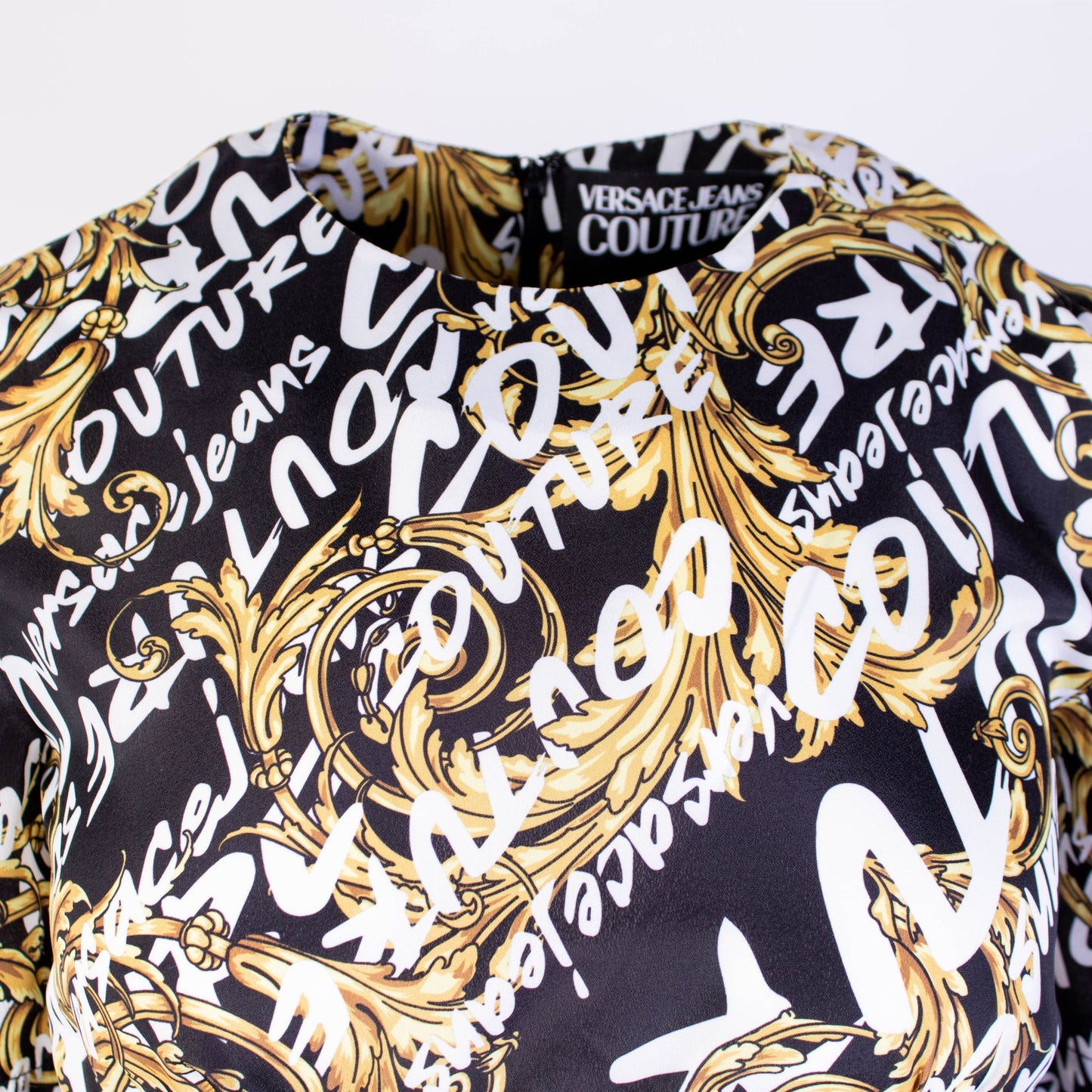 Baroque Printed Polyester Dress